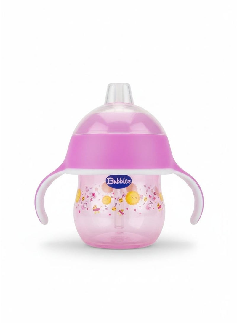 كوب سعة 150 مل من بابلز، لون روز شكل عشوائى